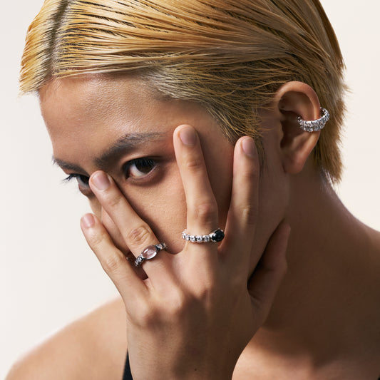 ROCK Diamond Earcuff
